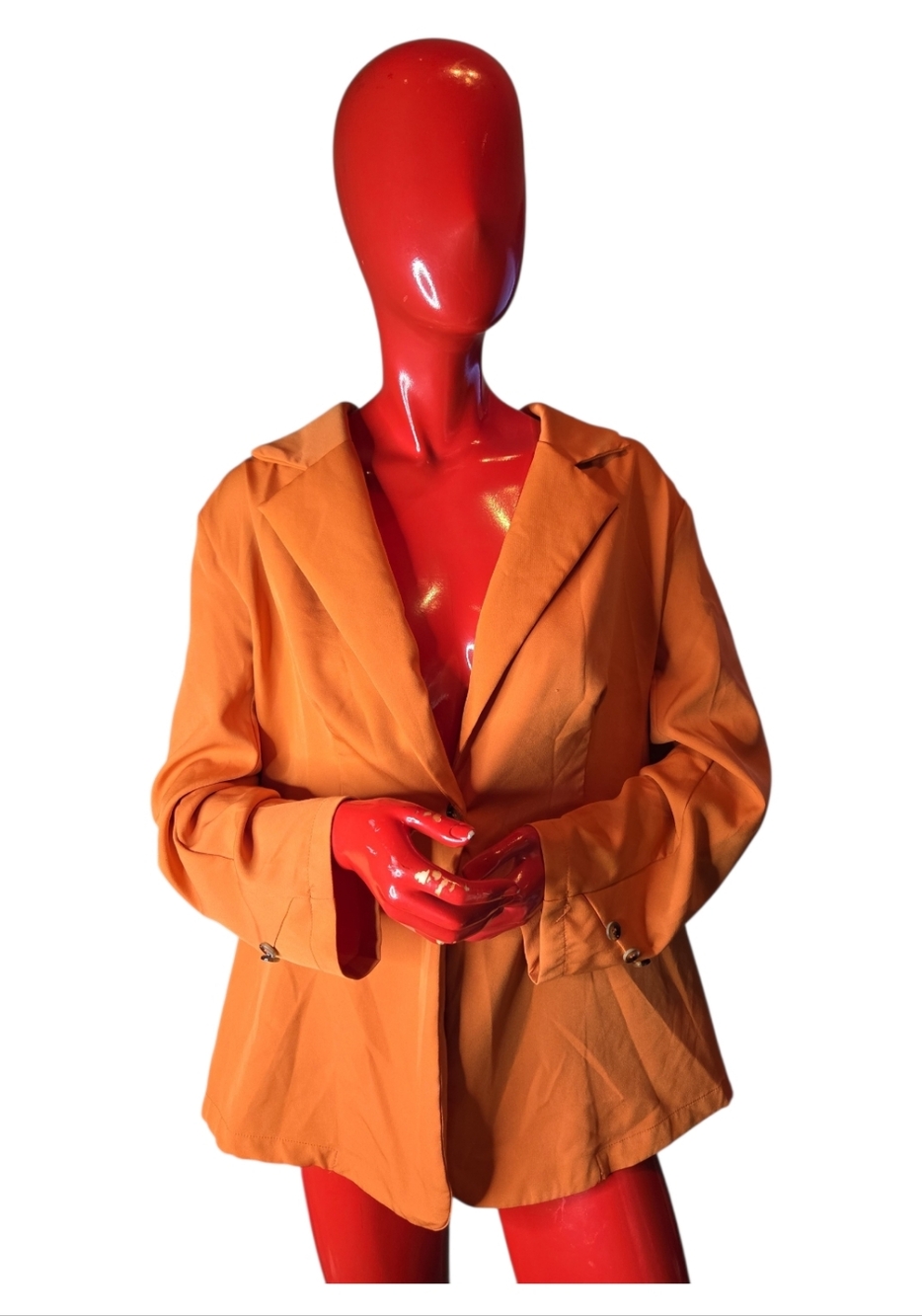 SHEIN Women's Orange Blazer